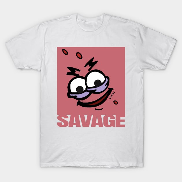 Savage Patrick Meme T-Shirt by sketchnkustom